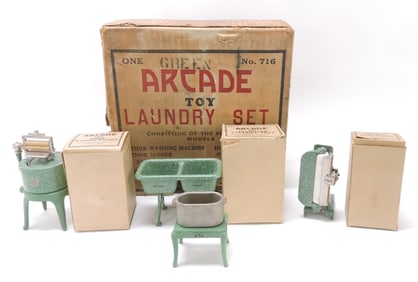 Arcade cast iron doll house/child's