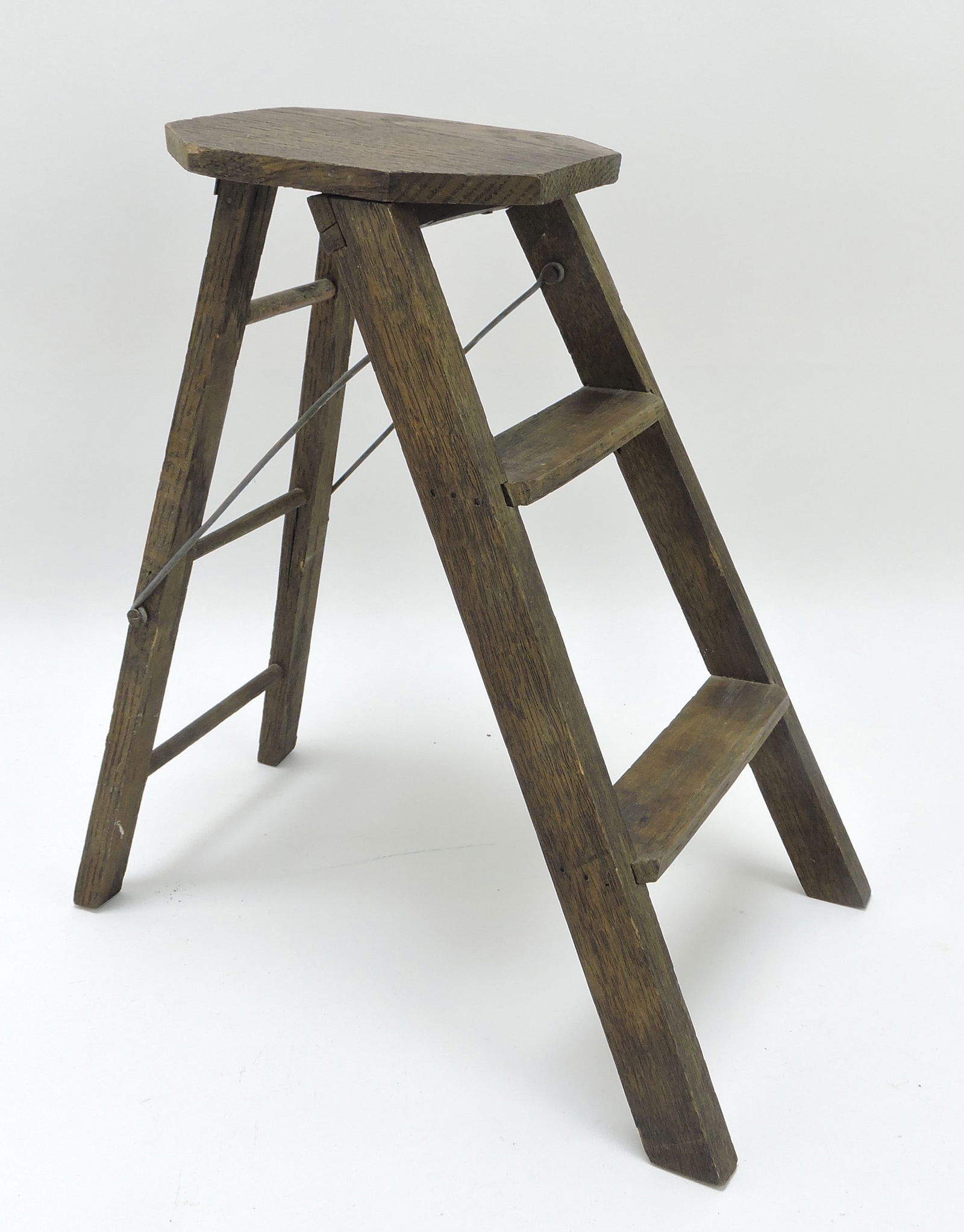 Salesman sample/child's oak folding (1 of 1)