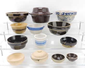 Lot of assorted stoneware miniature