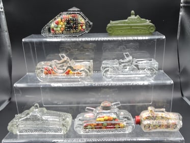 Army tank and jeep lot of 7