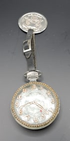 Pocket watch with fob glass candy