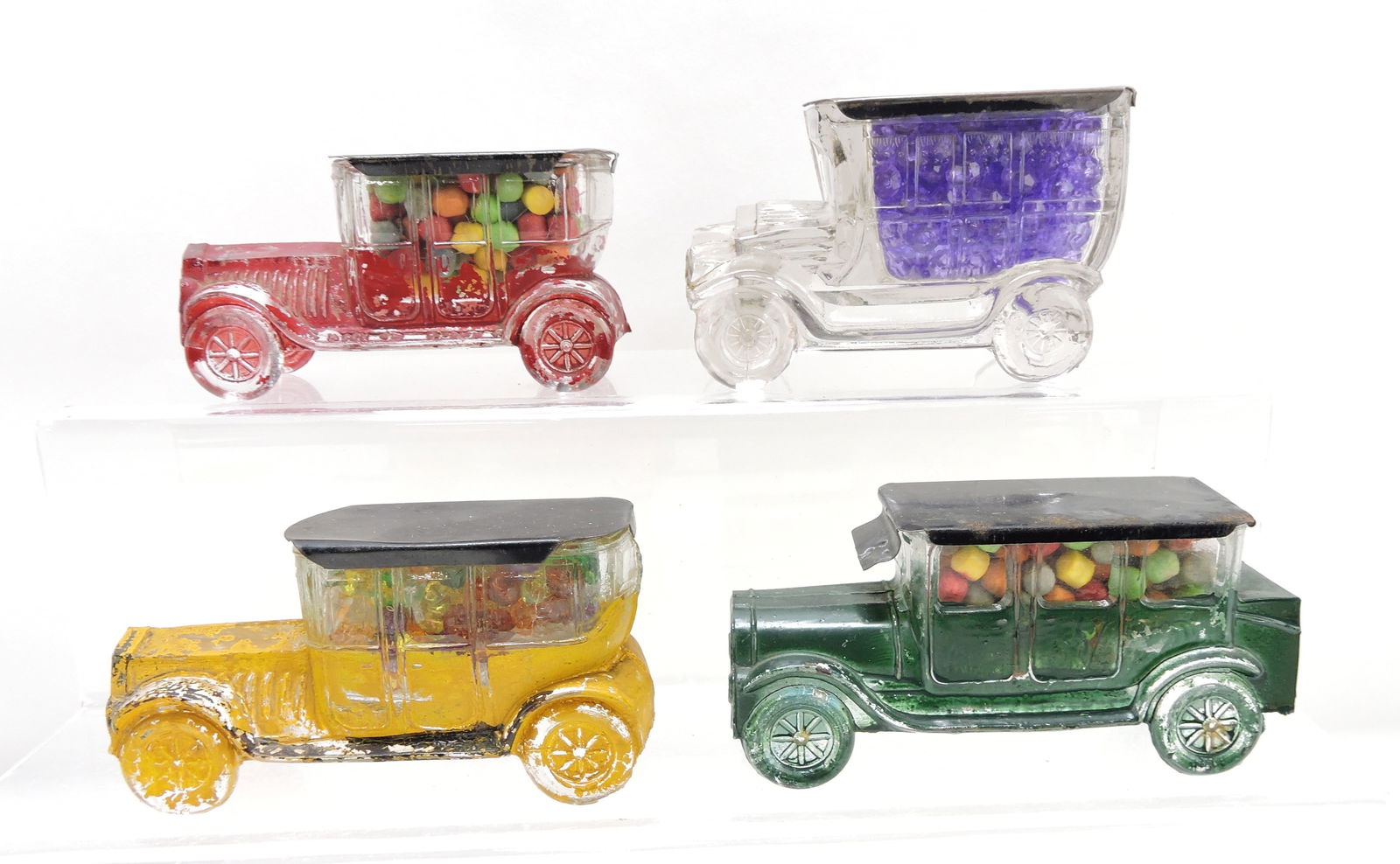 Lot of 4 automobile glass candy (1 of 1)