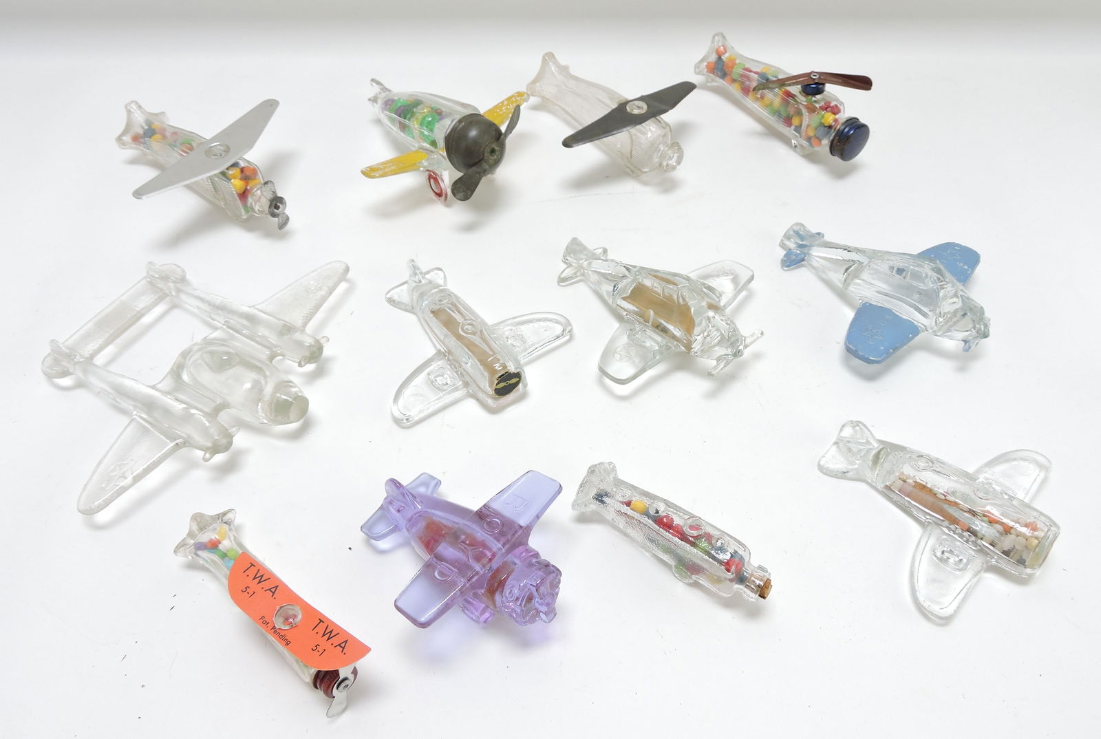 Lot of 12 aviation - planes and helicopter, (1 of 1)