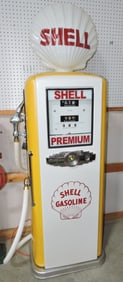 Restored Smithway Shell gas pump