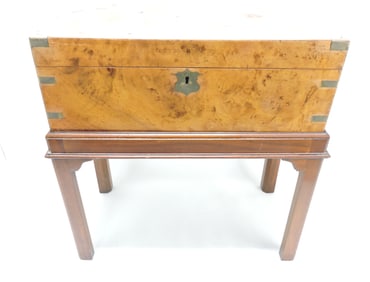 Traveling folding desk, 21"h, 21"w,