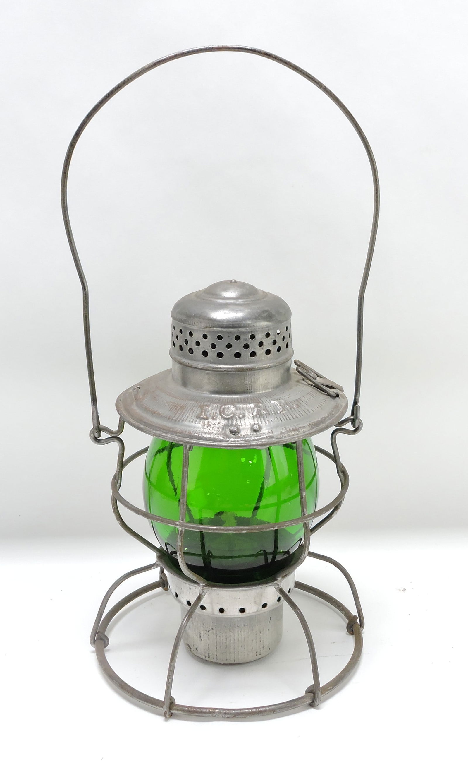 Emerald Green Lantern Tall Globe