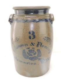 Wilkinson & Fleming decorated stoneware