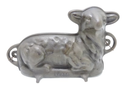 Griswold cast iron lamb mold, #866,
