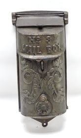 Griswold No 3 cast iron mail box,
