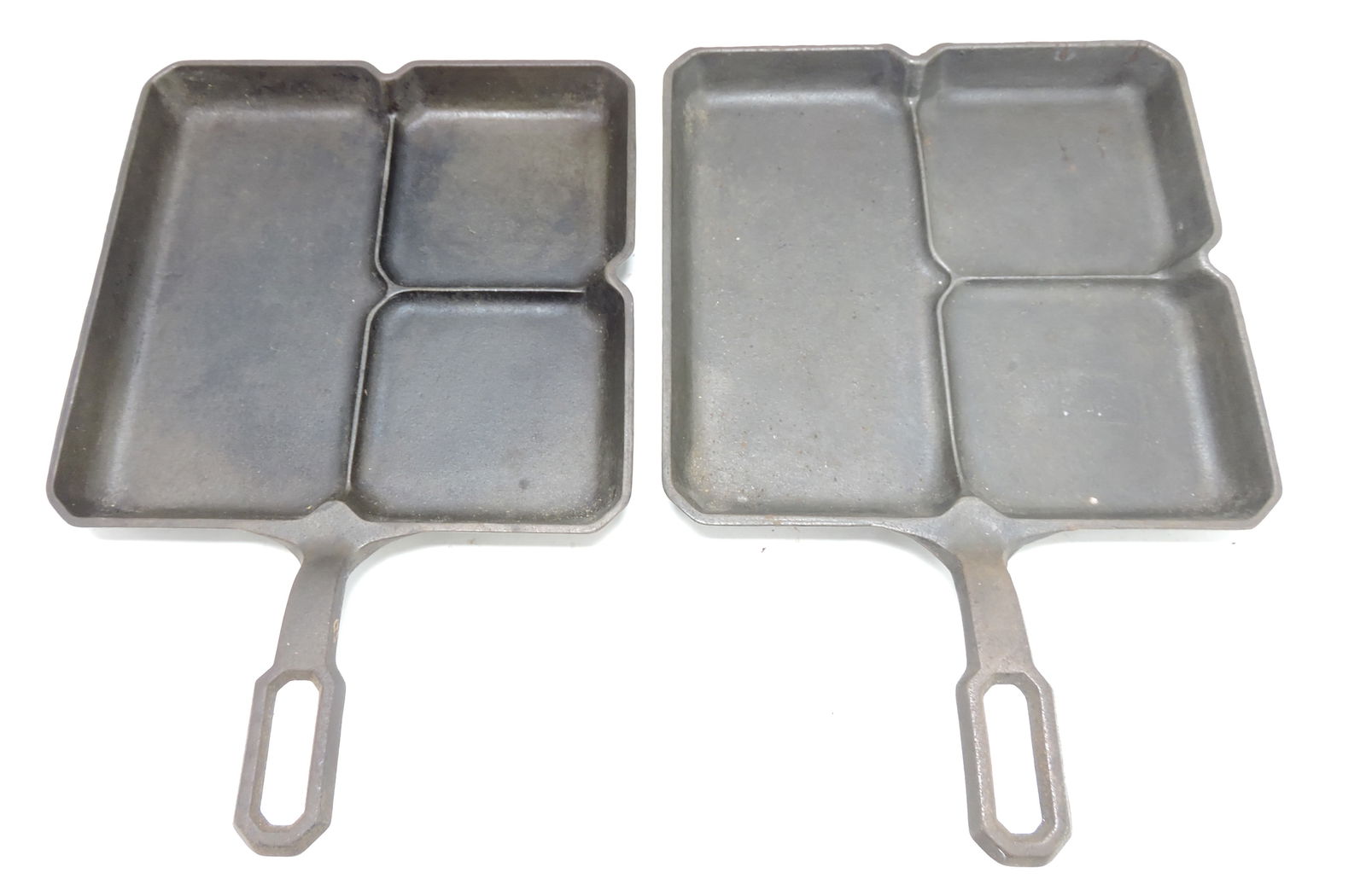 Griswold cast iron lot of 2 Colonial (1 of 2)