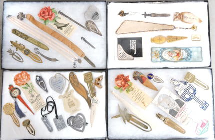 Lot of 200+ bookmarks - sterling,