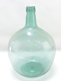 Viresa 10L aqua glass carboy bottle,