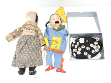 Handmade folk art doll, Unitrol
