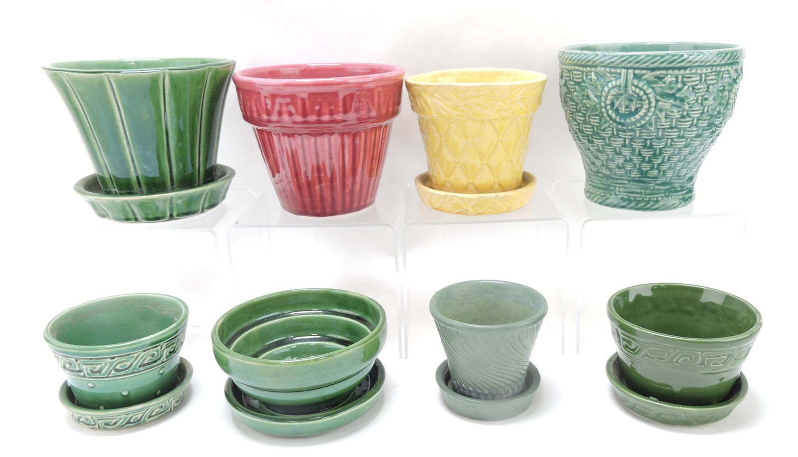 McCoy lot of 8 pieces, 3" to 5 1/4" (1 of 1)