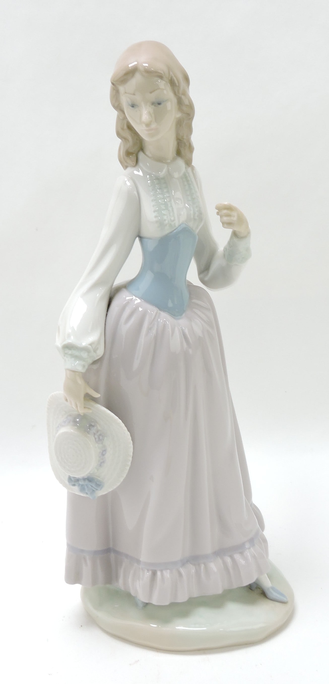 Lladro figure of a girl, 14 1/2": .