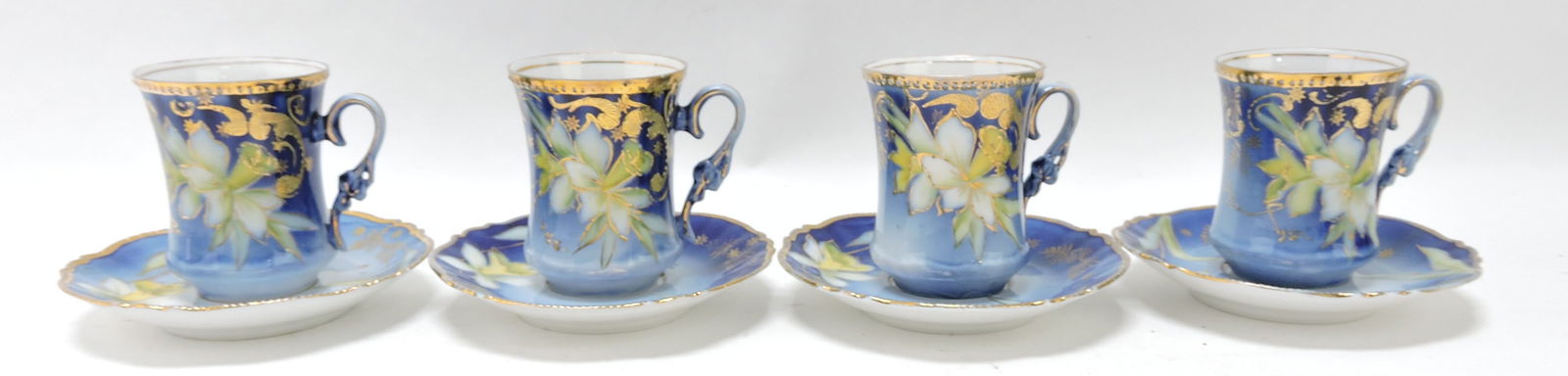 R.S. Prussia set of 4 demitasse cups (1 of 3)