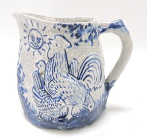 Dedham Pottery 'Night and Morning'
