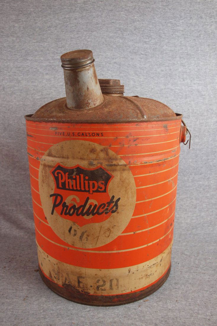 Phillips 66 5 gallon oil can May 18, 2013 Strawser