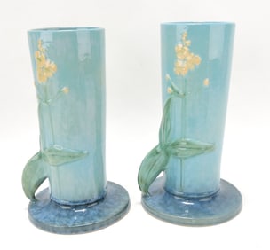 Roseville WInecraft blue pair of