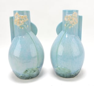 Roseville WInecraft blue pair of