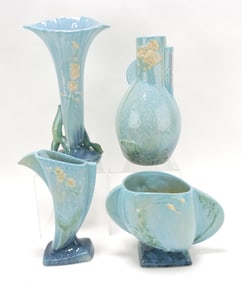 Roseville WInecraft blue lot of