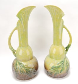 Roseville WInecraft green pair of