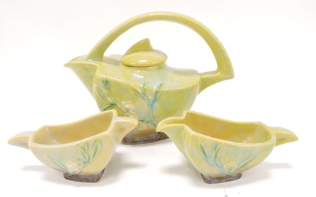 Roseville WInecraft green 3 piece