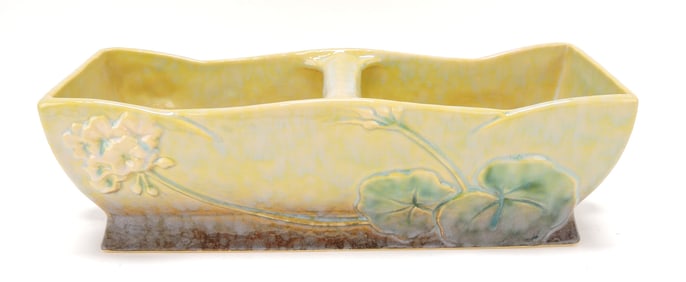 Roseville WInecraft yellow window box