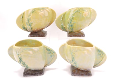 Roseville WInecraft yellow set of