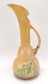Roseville WInecraft brown ewer,