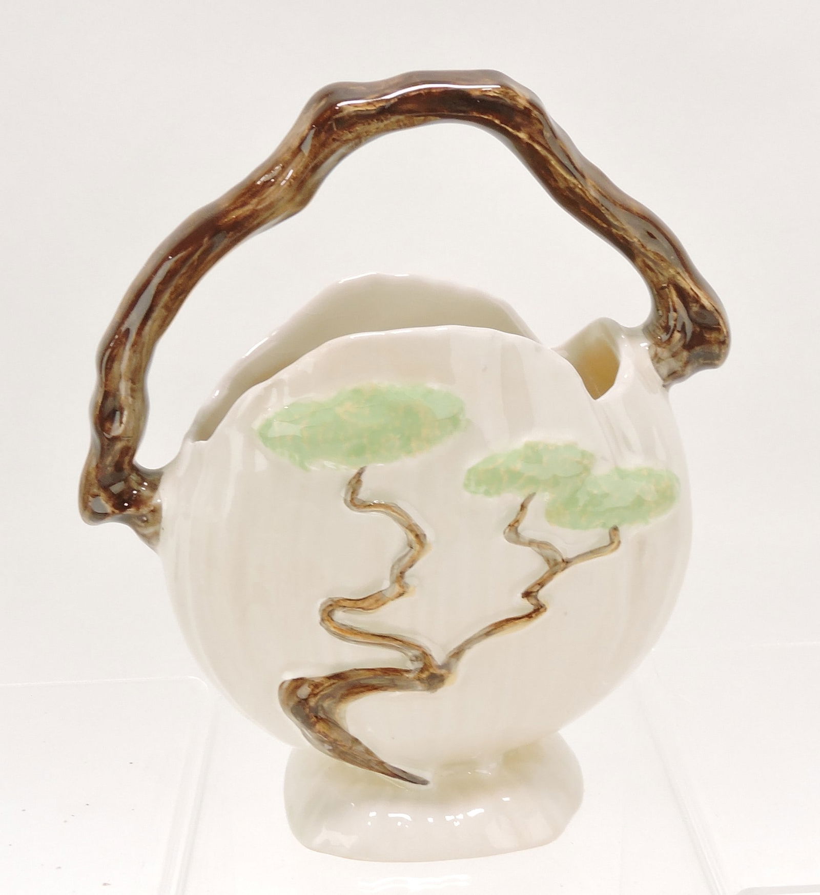 Roseville Ming Tree basket, 508-8" (1 of 1)