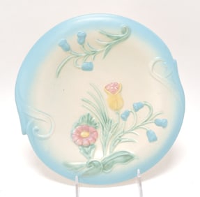 Hull Pottery Bowknot blue 10 1/2"