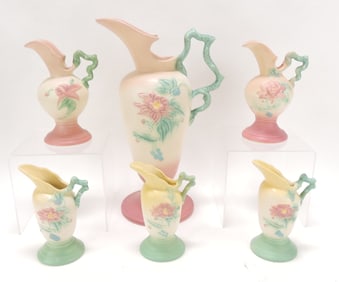 Hull Pottery Woodland lot of