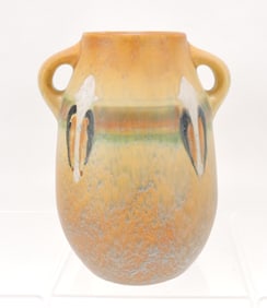 Roseville brown Montacello 7" vase