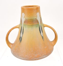 Roseville brown Montacello vase,
