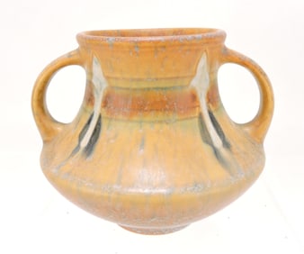 Roseville brown Montacello 4" vase