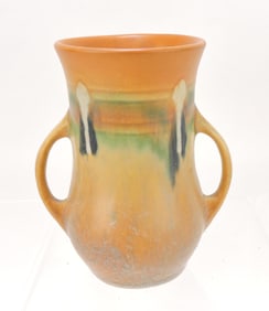 Roseville brown Montacello 5" vase