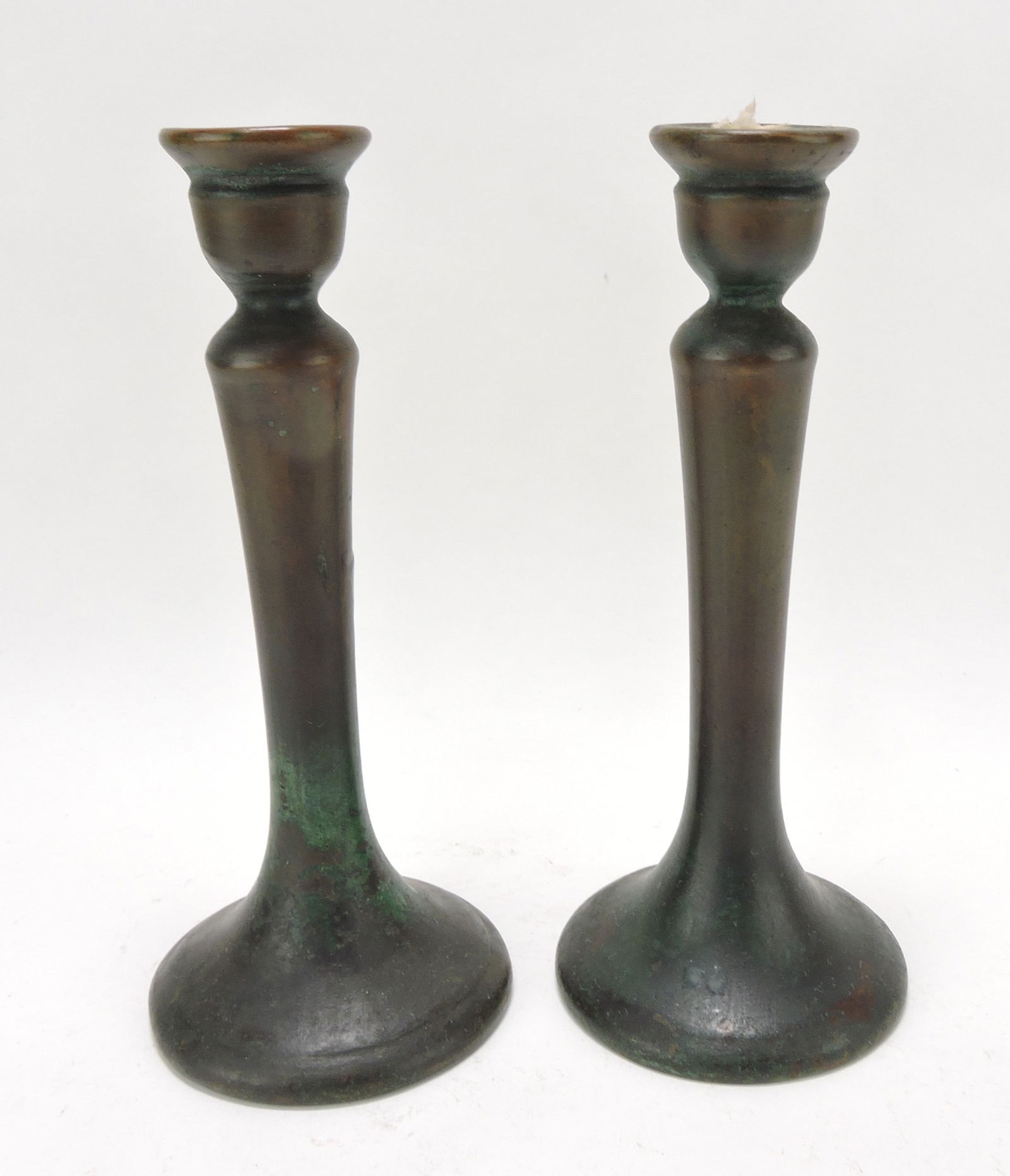 Clewell copper clad pottery pair of (1 of 3)