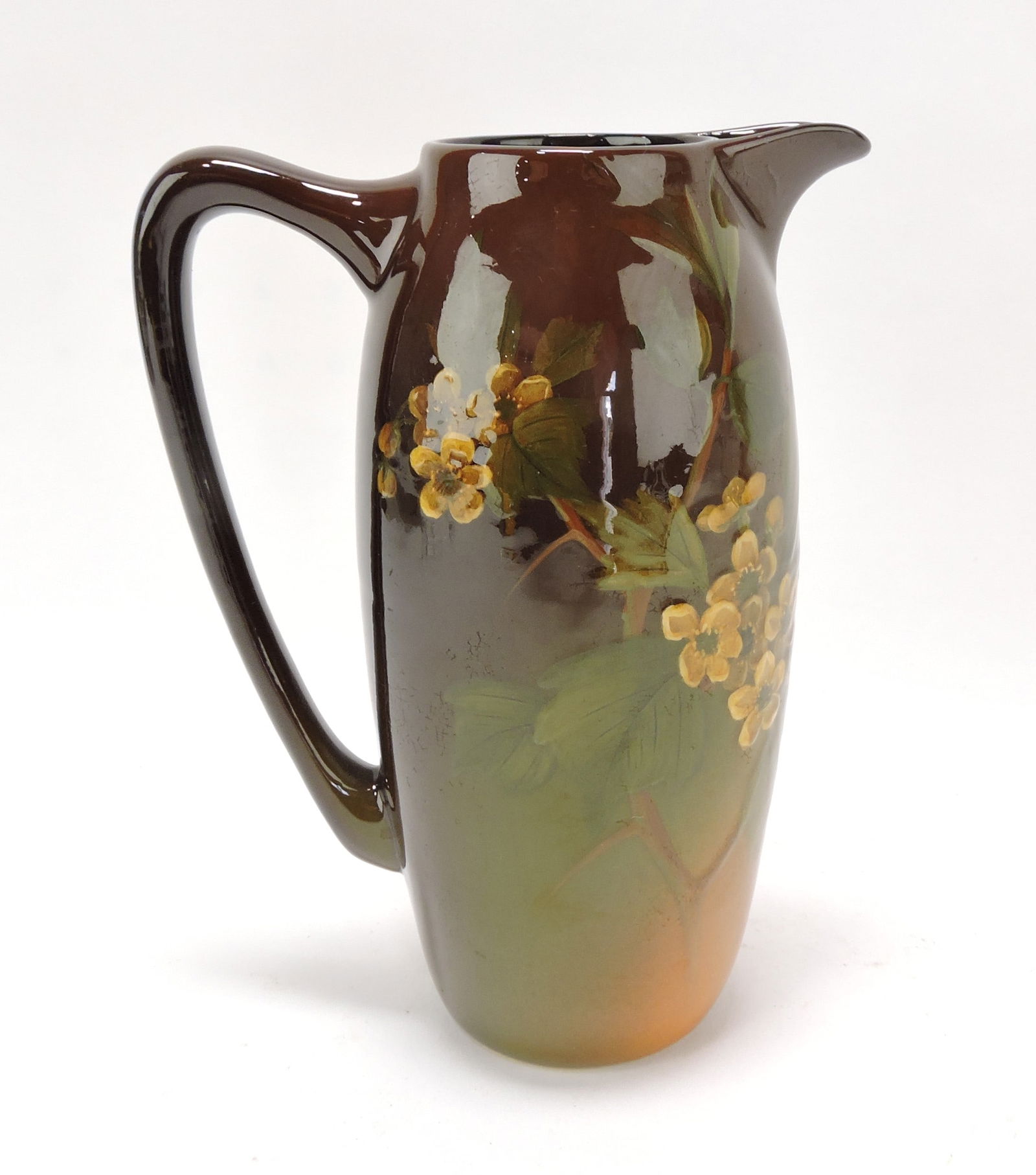 Rookwood standard glaze ewer by: Sara Sax #771B, 8 1/2"