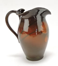 Rookwood standard glaze ewer, artist