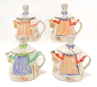 Shawnee Pottery lot of 4 Granny Anne