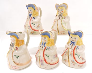 Shawnee Pottery lot of 5 Bo Peep