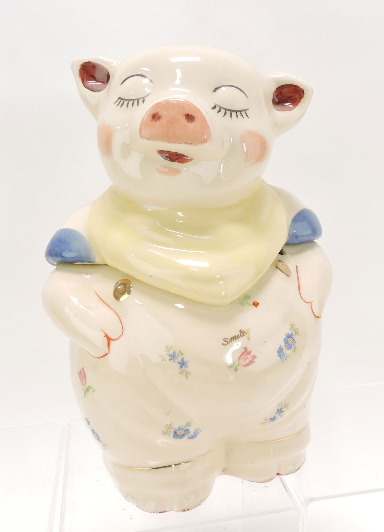 Shawnee Pottery 'Smiley' cookie jar, (1 of 1)