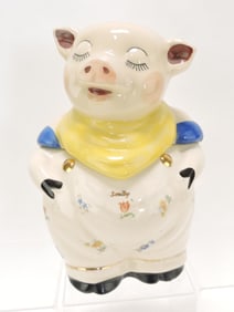 Shawnee Pottery 'Smiley' cookie jar,