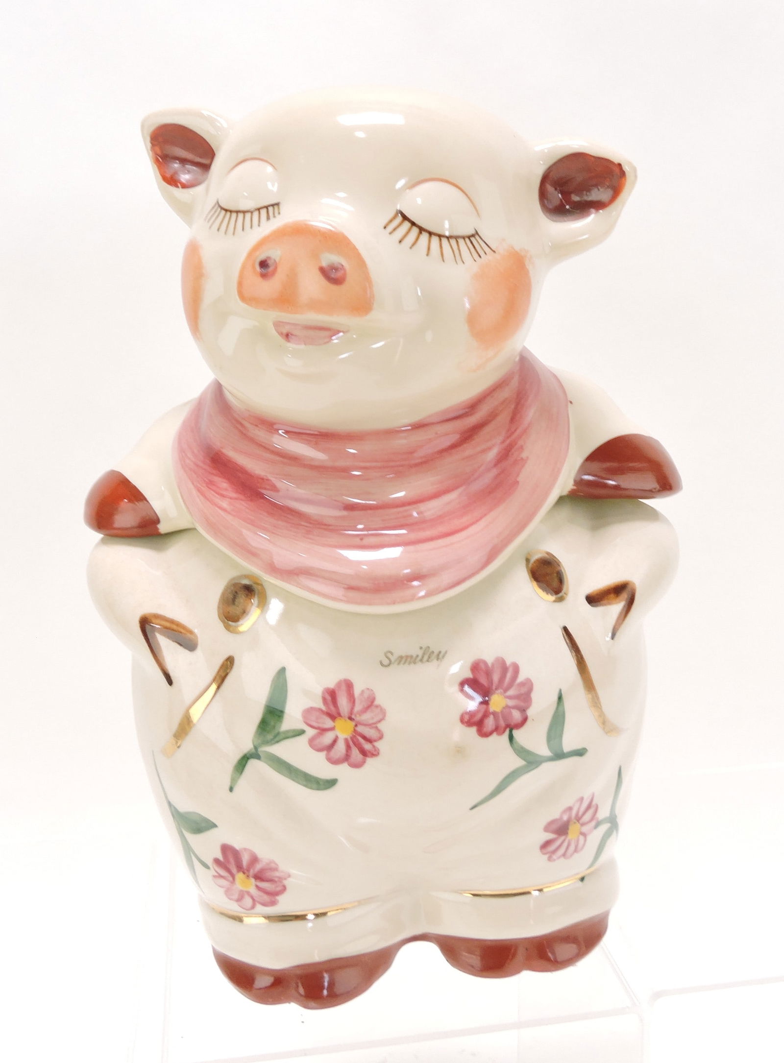 Shawnee Pottery 'Smiley' cookie jar, (1 of 1)