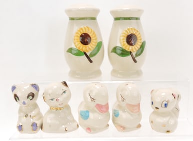 Shawnee Pottery pair of sunflower