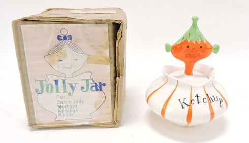 Holt Howard 1958 Pixie ketchup jar