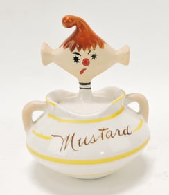 Holt Howard 1959 Pixie mustard jar,