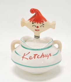 Holt Howard 1959 Pixie ketchup jar,