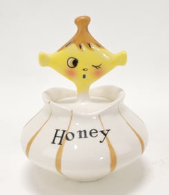 Holt Howard 1959 Pixie honey jar,